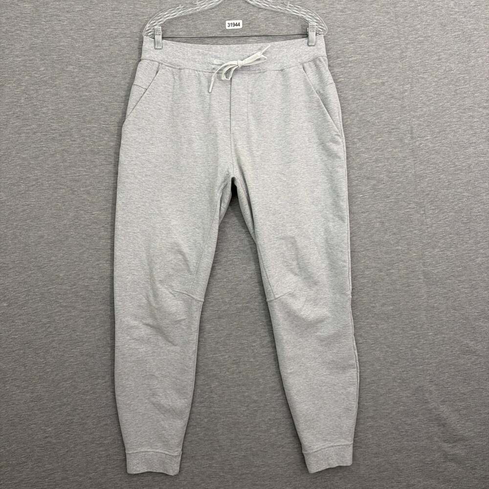 Lululemon Men's Size Large Gray Cotton Blend City Sweat Jogger Pants